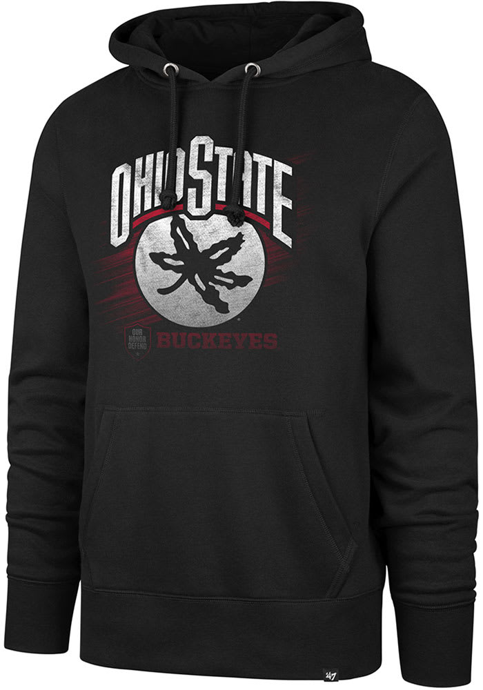 men's black ohio state hoodie