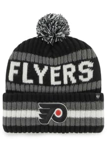 47 Philadelphia Flyers Black Bering Cuff Mens Knit Hat