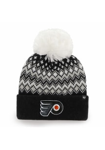 47 Philadelphia Flyers Black Elsa Cuff Womens Knit Hat