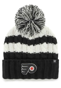 47 Philadelphia Flyers White Ashfield Cuff Womens Knit Hat