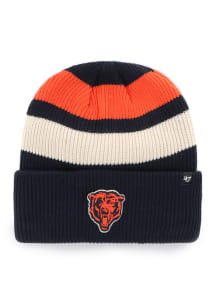 47 Chicago Bears Navy Blue Clubhouse Jennings Cuff Mens Knit Hat