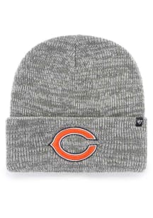 47 Chicago Bears Navy Blue Brain Freeze Cuff Design Mens Knit Hat