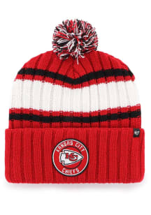 47 Kansas City Chiefs Red Plateau Cuff Mens Knit Hat
