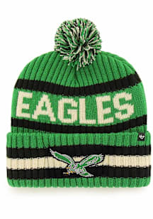 47 Philadelphia Eagles Kelly Green Retro Bering Cuff Mens Knit Hat