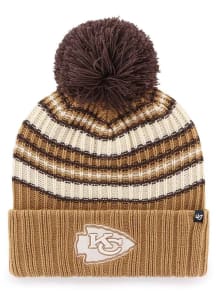 47 Kansas City Chiefs Brown Espresso Cuff Womens Knit Hat