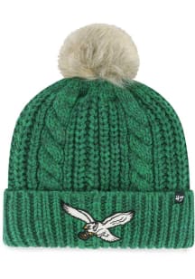 47 Philadelphia Eagles Kelly Green Meeko Cuff Womens Knit Hat