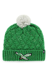 47 Philadelphia Eagles Kelly Green Retro Fiona Cuff Womens Knit Hat