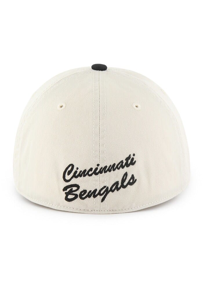 47 Cincinnati Bengals Mens Ivory Clubhouse Franchise Fitted Hat