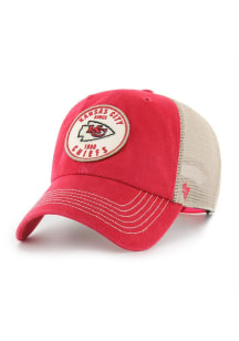 47 Kansas City Chiefs Pitstop Clean Up Adjustable Hat - Red