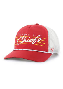 47 Kansas City Chiefs Downburst Mesh Hitch Adjustable Hat - Red