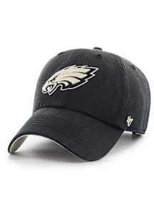 47 Philadelphia Eagles Dusted Clean Up Adjustable Hat - Black