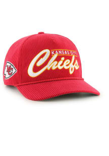 47 Kansas City Chiefs Double Header Corduroy Hitch Adjustable Hat - Red