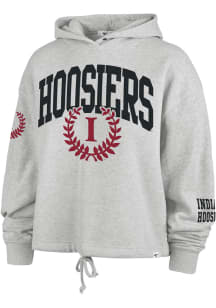 Womens Indiana Hoosiers Grey 47 High Hopes Venice Hooded Sweatshirt