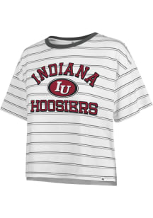 Indiana Hoosiers White 47 On the Line Tobie Short Sleeve T-Shirt