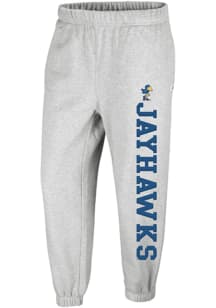 47 Kansas Jayhawks Womens High Roads Venice Grey Sweatpants