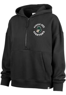 Womens Michigan State Spartans Black 47 Fade Away Pippa Hooded Sweatshirt