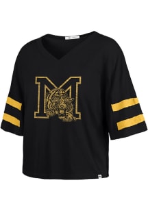 47 Missouri Tigers Womens Black Premier Scout Short Sleeve T-Shirt