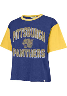 Pitt Panthers Blue 47 Clubhouse Ziggy Short Sleeve T-Shirt