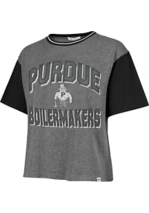 Purdue Boilermakers Grey 47 Clubhouse Ziggy Short Sleeve T-Shirt