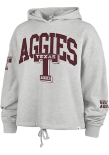 47 Texas A&amp;M Aggies Womens Grey High Hopes Venice Hooded Sweatshirt