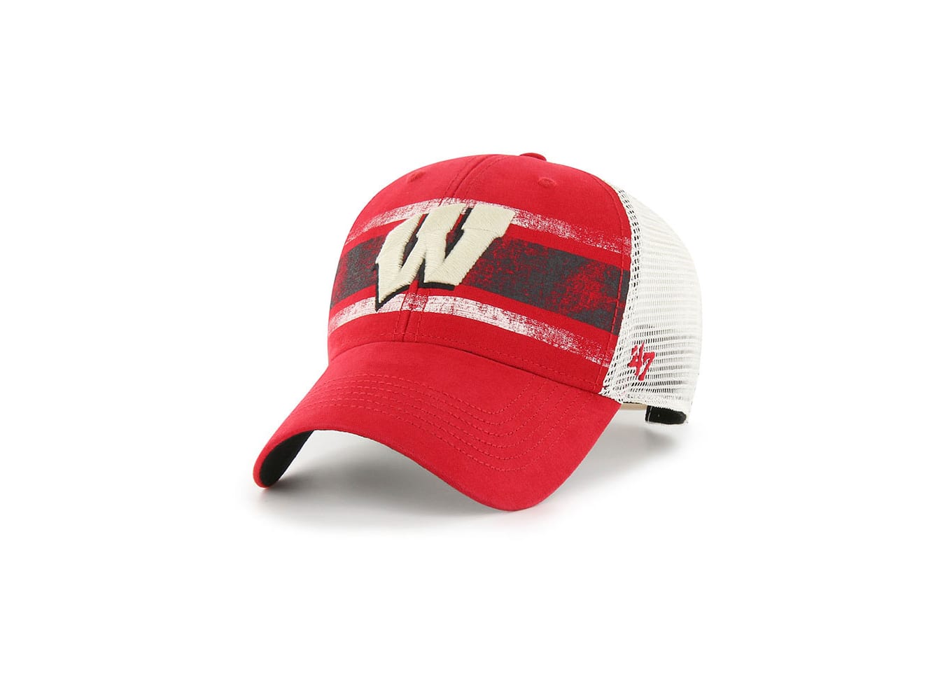 Wisconsin Badgers Under Armour Black Women's Block W Adjustable Cap