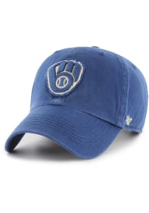 47 Milwaukee Brewers Chasm Clean Up Adjustable Hat - Blue