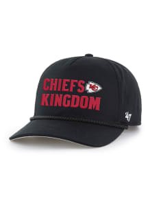 47 Kansas City Chiefs Script Rope Hitch Adjustable Hat - Black
