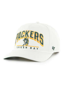 47 Green Bay Packers Coltrane Hitch Adjustable Hat - White