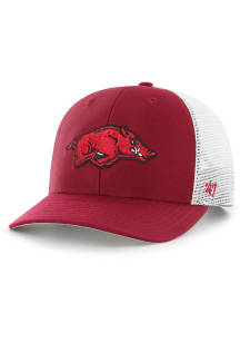 47 Arkansas Razorbacks Cardinal Trucker Youth Adjustable Hat