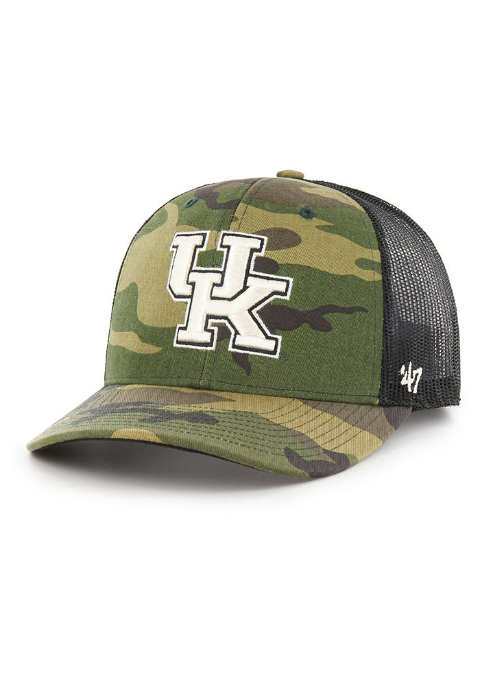 47 Kentucky Wildcats CAMO Camo Trucker Adjustable Hat 48017770