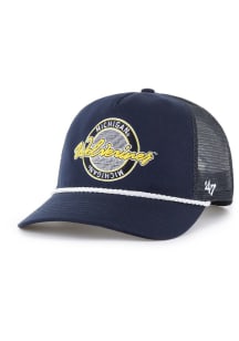 47 Michigan Wolverines Promenade Hitch Adjustable Hat - Navy Blue