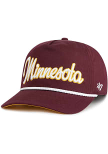 47 Maroon Minnesota Golden Gophers Overhand Hitch Adjustable Hat