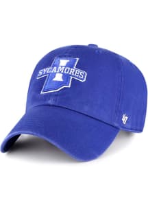 47 Indiana State Sycamores Clean Up Adjustable Hat - Blue
