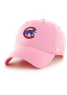 47 Chicago Cubs Clean Up Adjustable Hat - Pink
