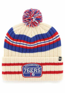 47 Philadelphia 76ers Tan Hone Mens Knit Hat