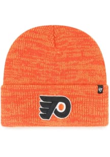 47 Philadelphia Flyers Orange Brain Freeze Cuff Mens Knit Hat