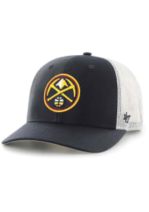 47 Denver Nuggets Trucker Adjustable Hat - Navy Blue