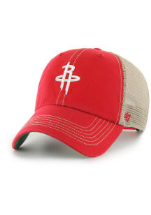 47 Houston Rockets Trawler Clean Up Adjustable Hat - Red