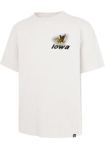 Iowa Hawkeyes Ivory 47 All Fire Foundation Short Sleeve Fashion T Shirt