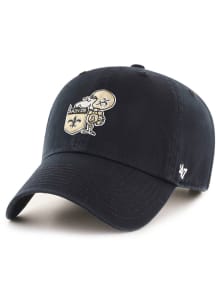 47 New Orleans Saints Black Historic Clean Up Youth Adjustable Hat