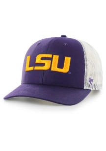 47 LSU Tigers Purple Trucker Youth Adjustable Hat