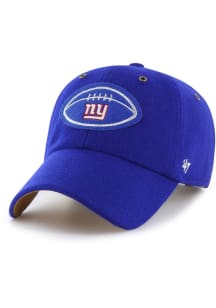 47 New York Giants Stoney Clover Lane Field Goal Clean Up Adjustable Hat - Blue