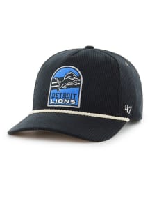 47 Detroit Lions Stoney Clover Lane Touch Down Hitch RF Adjustable Hat - Black