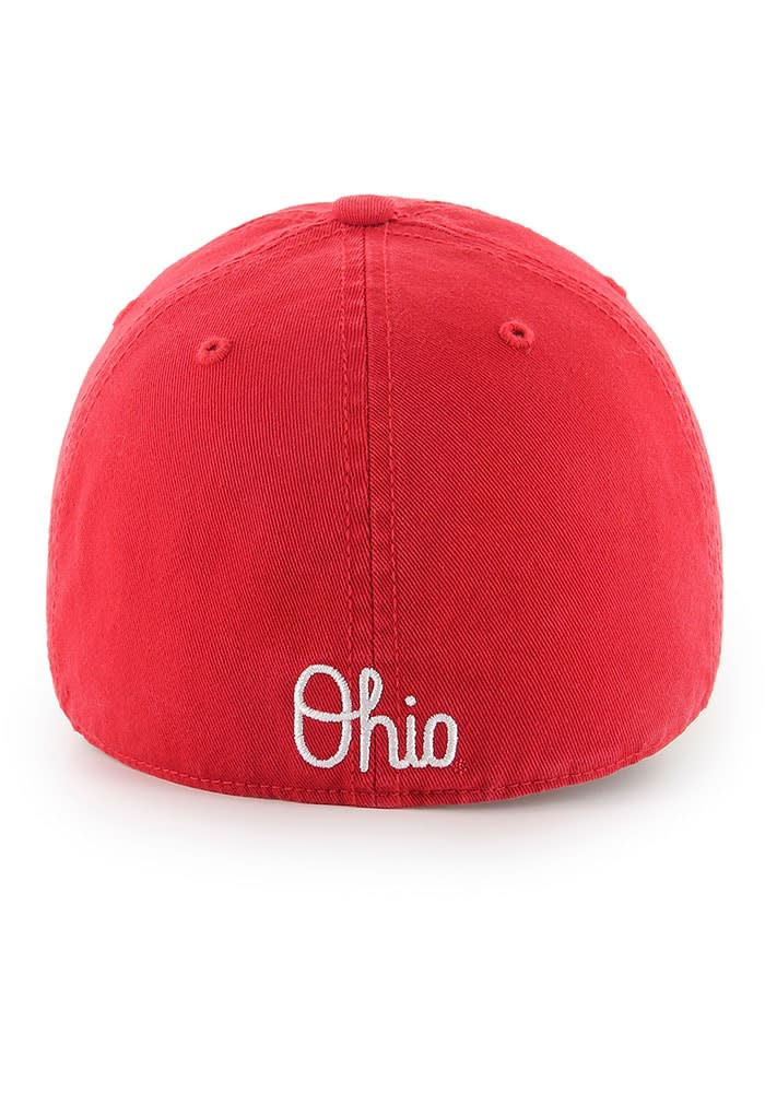 47 Ohio State Buckeyes Mens Red Vintage Franchise Fitted Hat