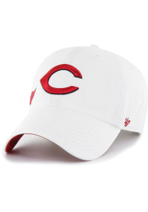47 Cincinnati Reds White Confetti Icon Clean Up Womens Adjustable Hat