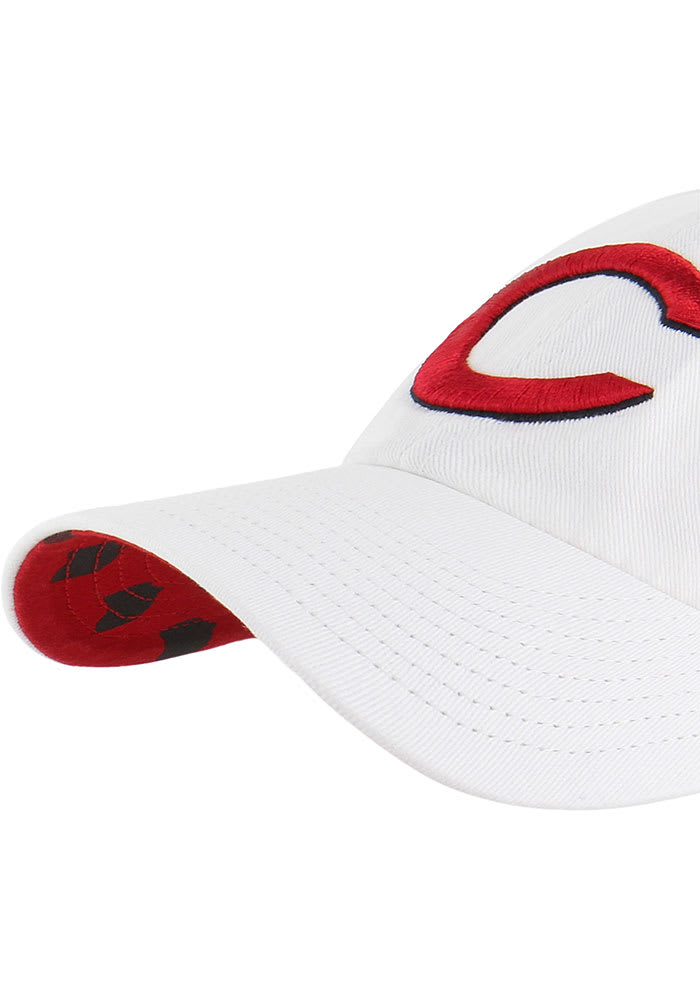 47 Cincinnati Reds White Confetti Icon Clean Up Womens Adjustable Hat