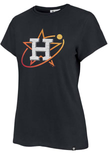 47 Houston Astros Womens Navy Blue City Connect Short Sleeve T-Shirt