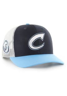 47 Columbus Clippers 3T Side Note Trucker Adjustable Hat - Navy Blue