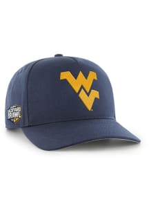 47 West Virginia Mountaineers SURE SHOT 47 HITCH Adjustable Hat - Navy Blue