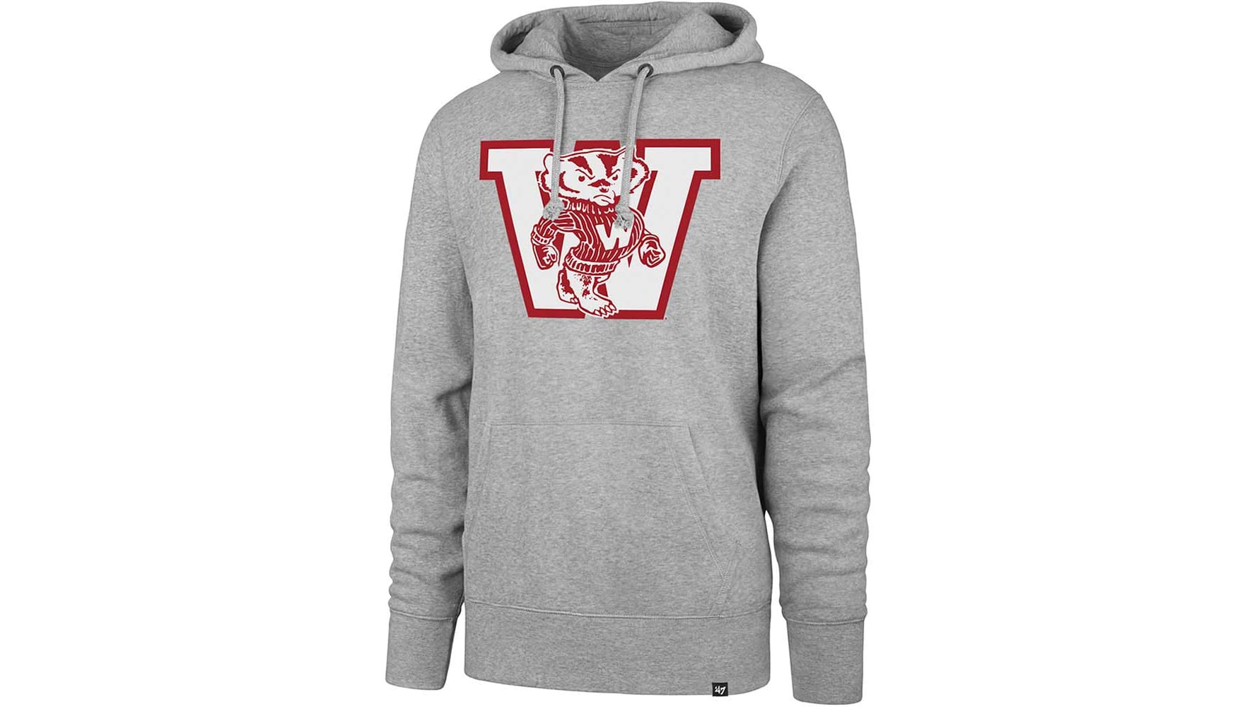 Bucky Badger White Wisconsin Hoodie Wisconsin Badgers Sweatshirts